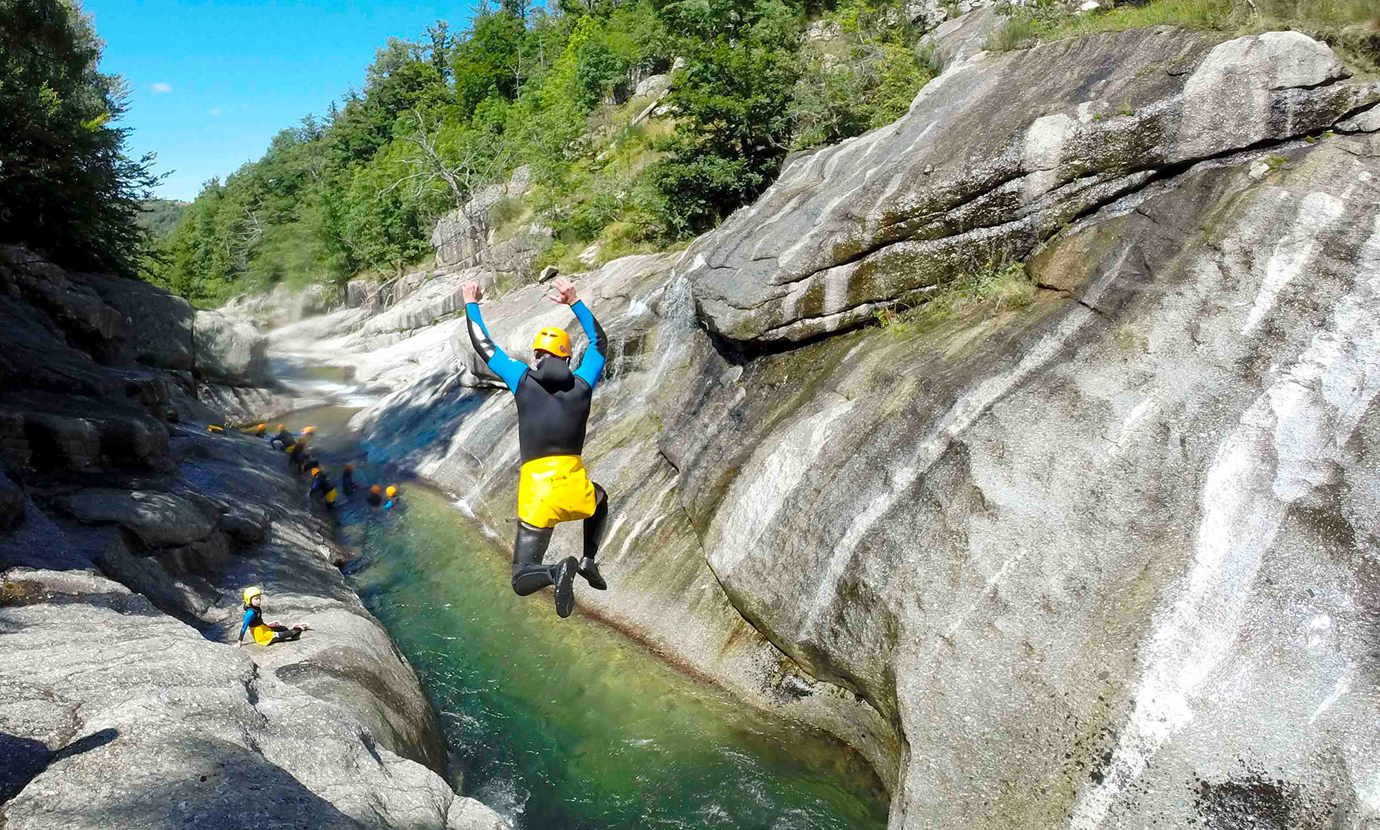 Canyon famille : Sources du Tarn