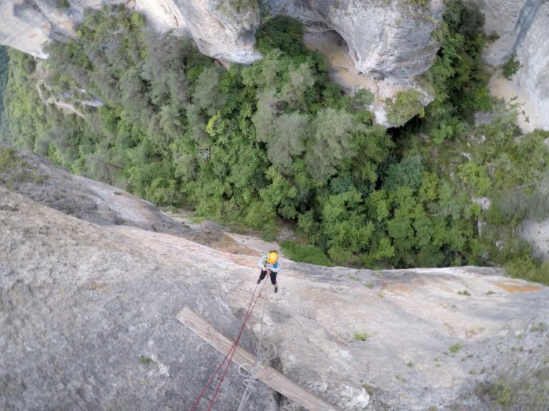 rappel Parcours aventure